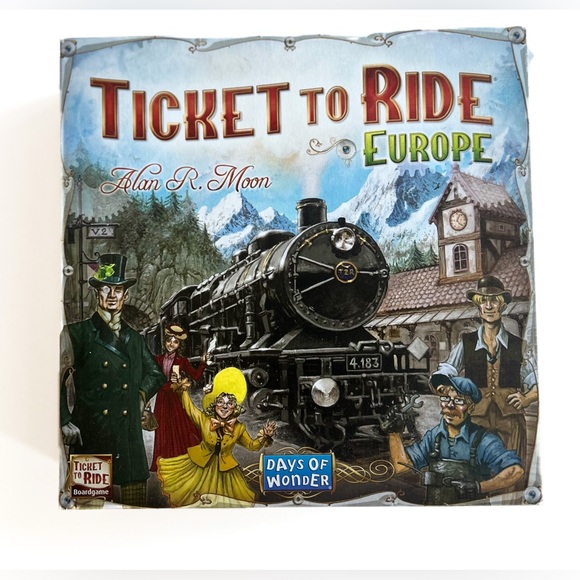 Ticket to ride Europe . Board game - Picture 1 of 5